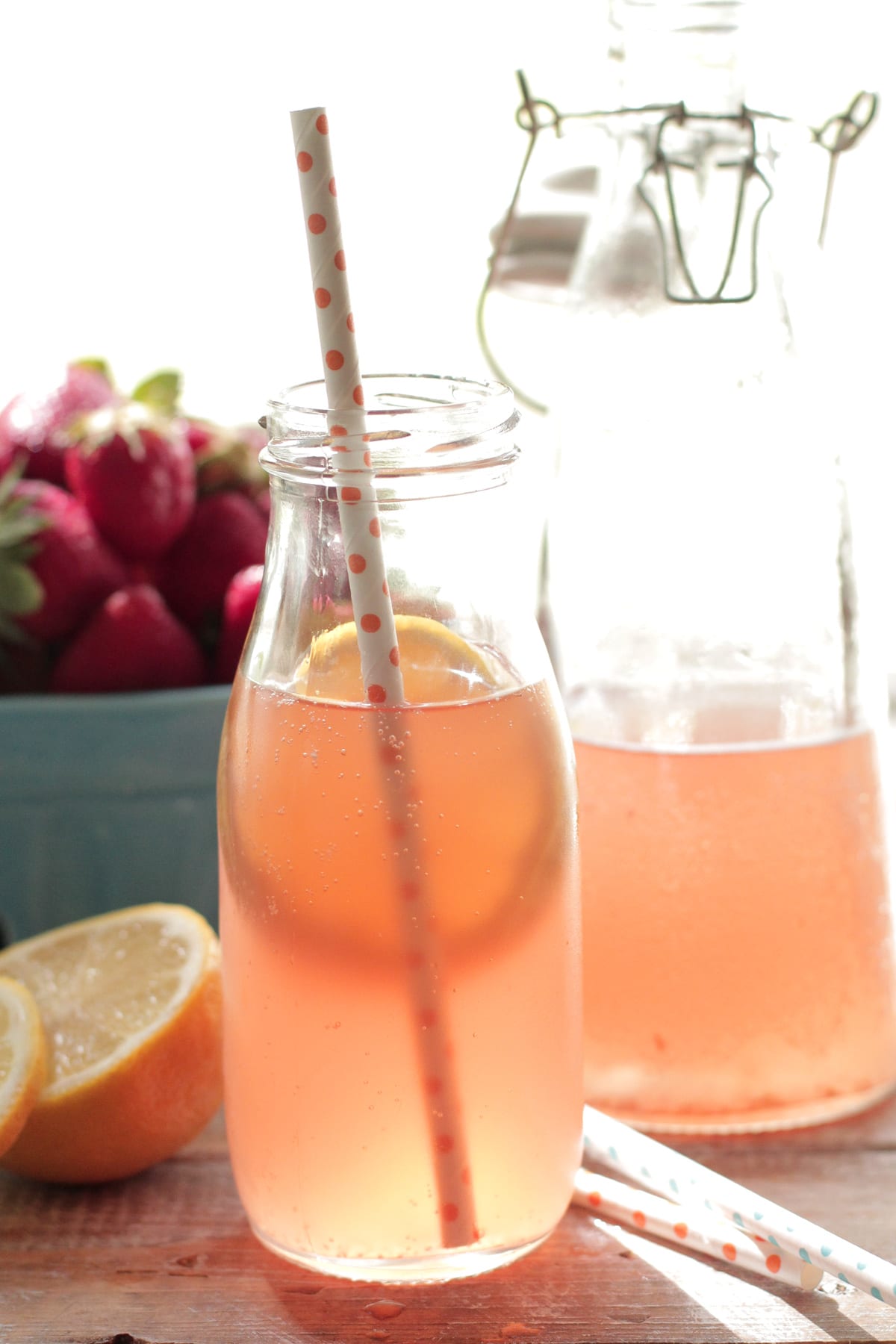 Homemade Berry Lemonade Kombucha