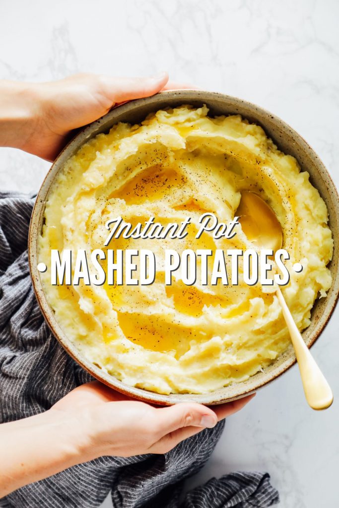 4-Ingredient Instant Pot Mashed Potatoes