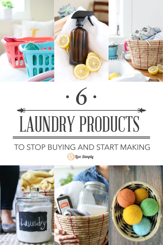 Laundry Products to Stop Buying and Start Making