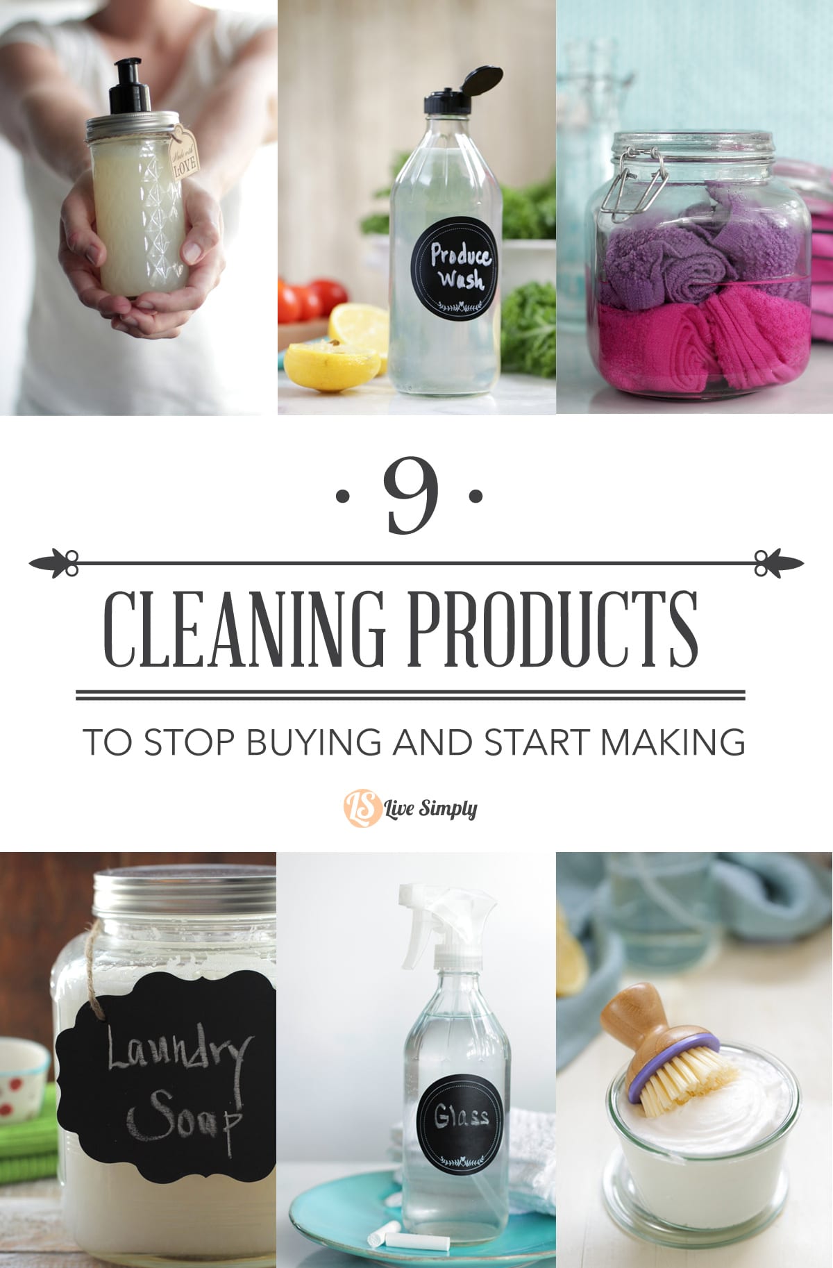 9 Cleaning Products to Stop Buying and Start Making