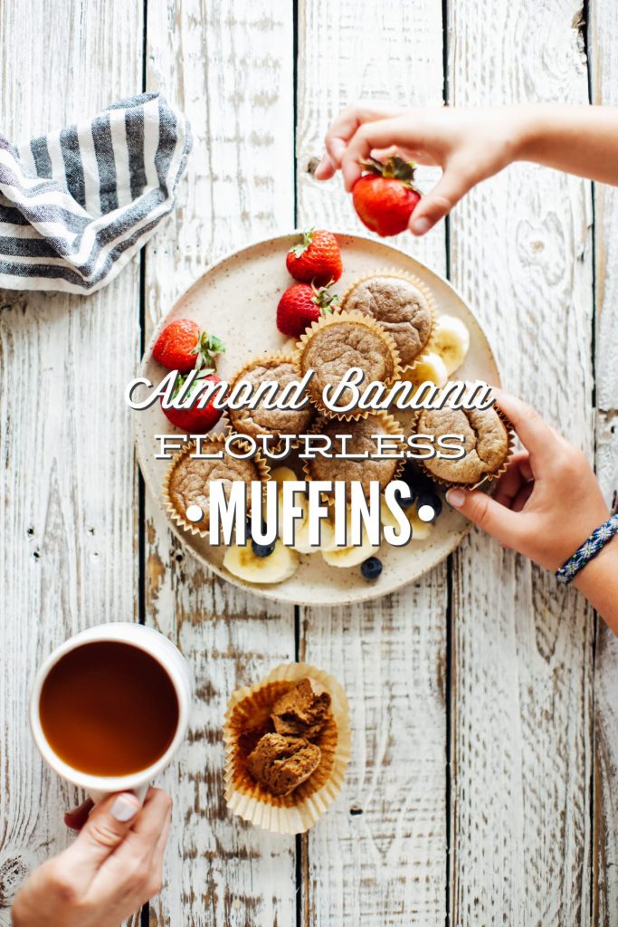Almond Banana Flourless Muffins (Blender Muffins)