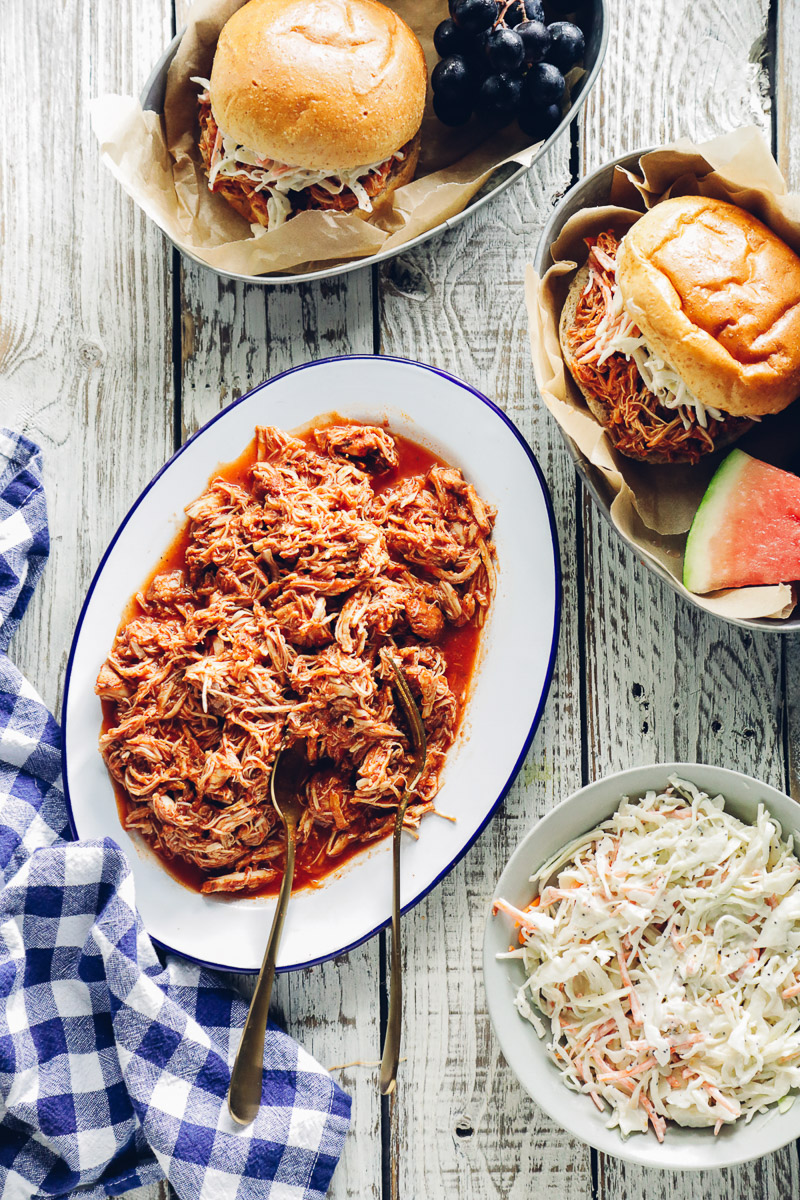 Southern-Style BBQ Pulled Chicken Instant Pot Recipe
