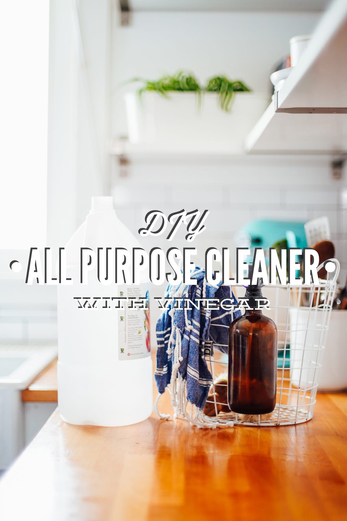 DIY All Purpose Cleaner with Vinegar