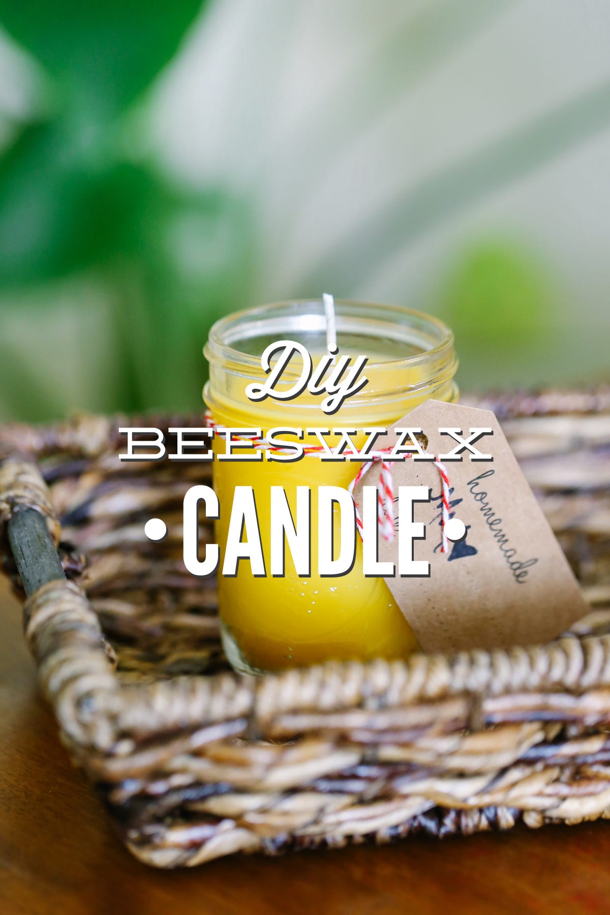 Easy DIY Beeswax Candles