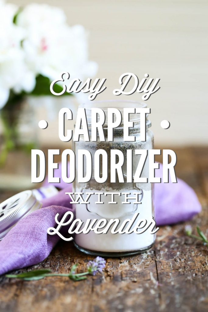 Carpet Deodorizer with Lavender