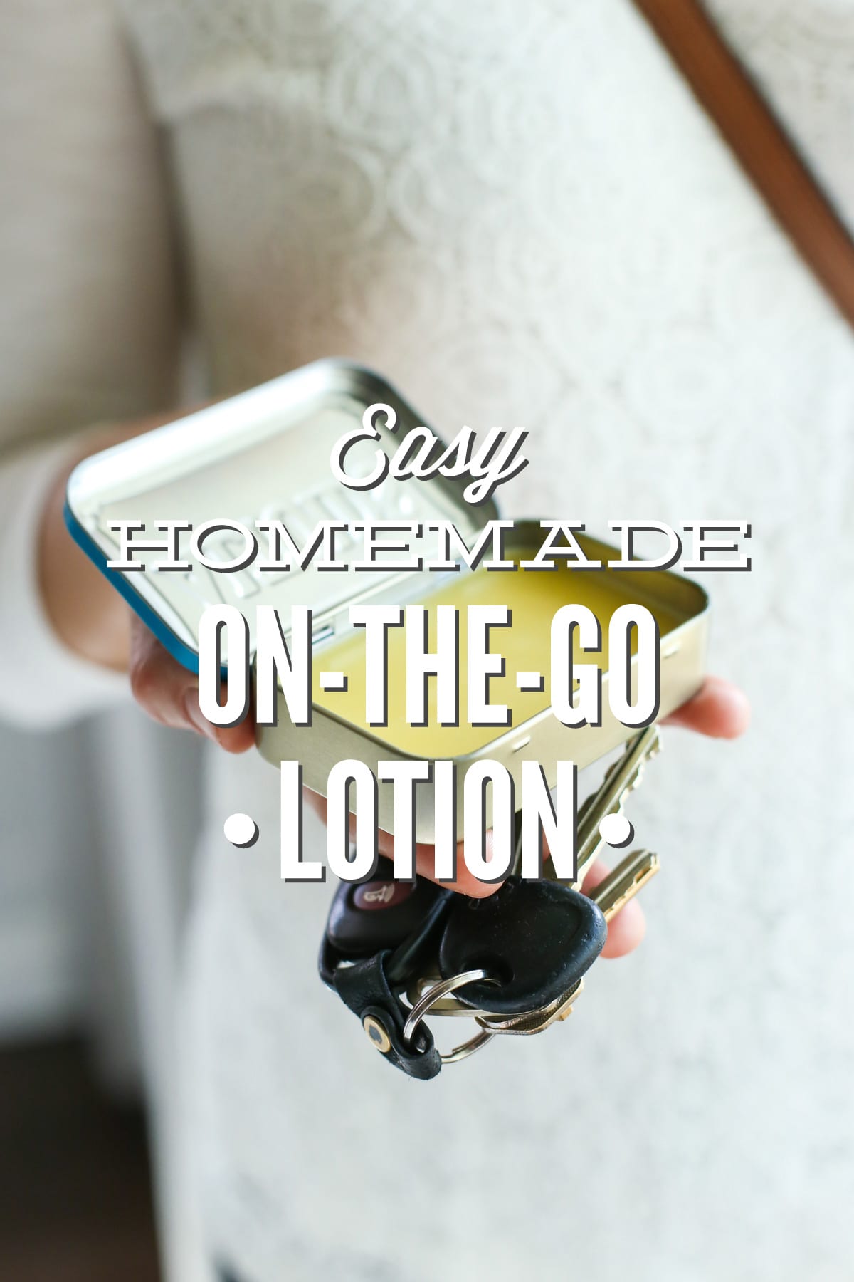 Easy Homemade On-the-Go Lotion