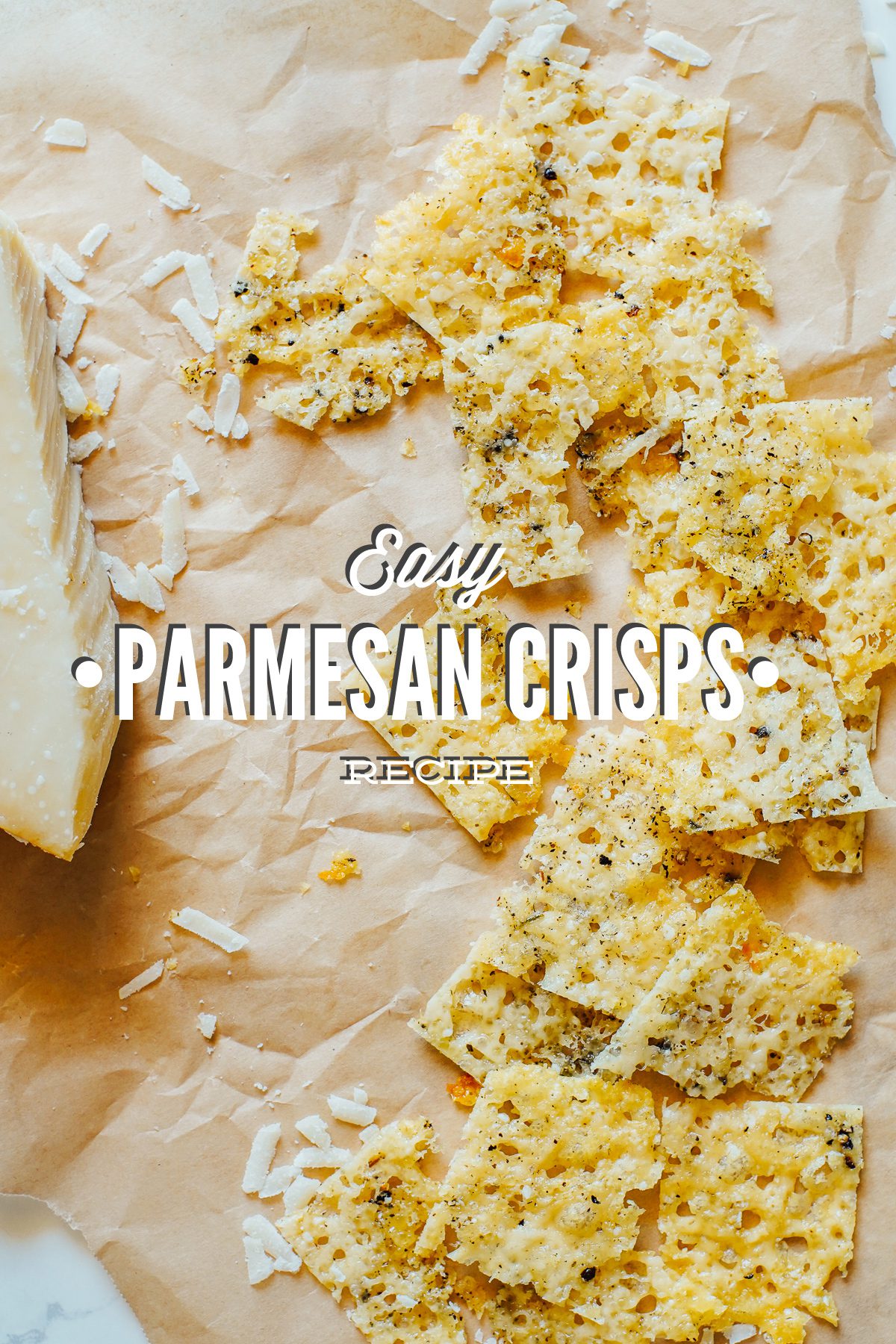 Easy Parmesan Crisps Recipe With Step By Step Instructions