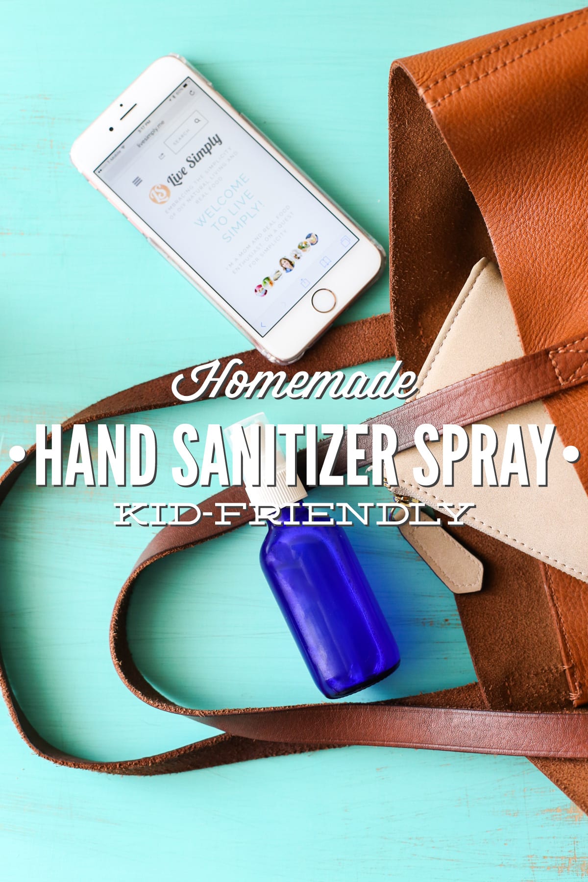 Homemade Hand Sanitizer Spray (Kid-Friendly)