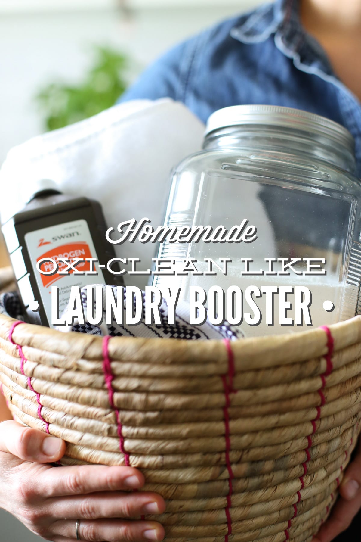 Homemade Oxi-Clean Like Laundry Booster