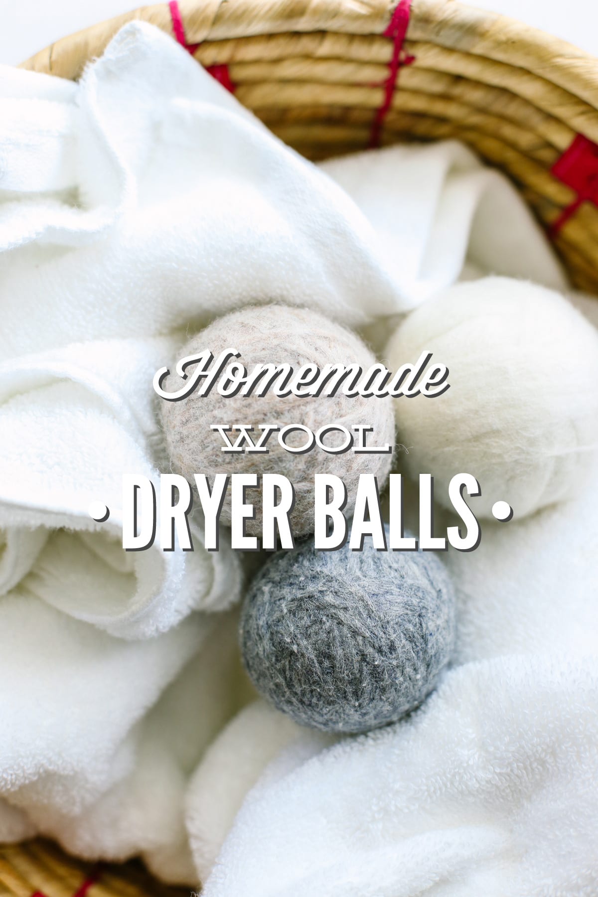DIY Homemade Wool Dryer Balls