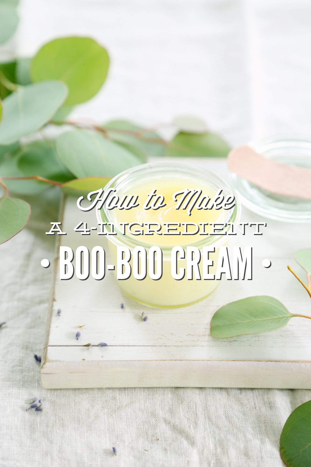 How to Make a 4-Ingredient Boo-Boo Cream