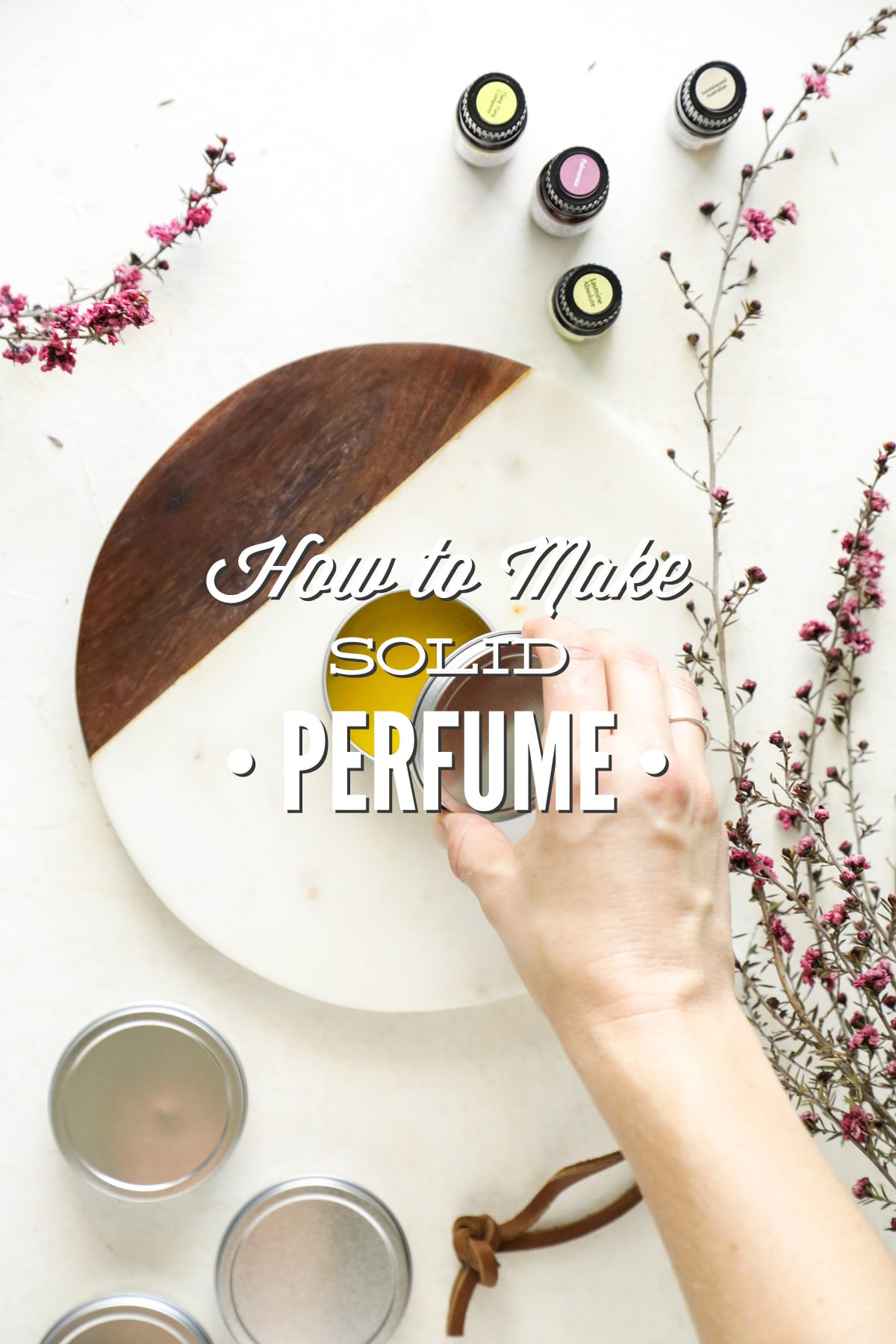 How to Make Solid Perfume with Essential Oils
