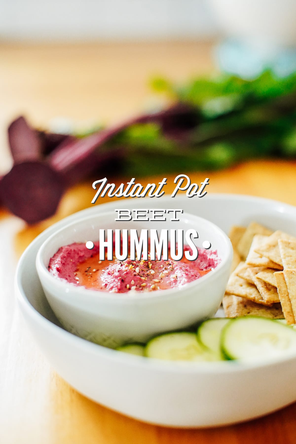 Roasted Beet Hummus: The Pink, Vegetable-Based Hummus Kids Love