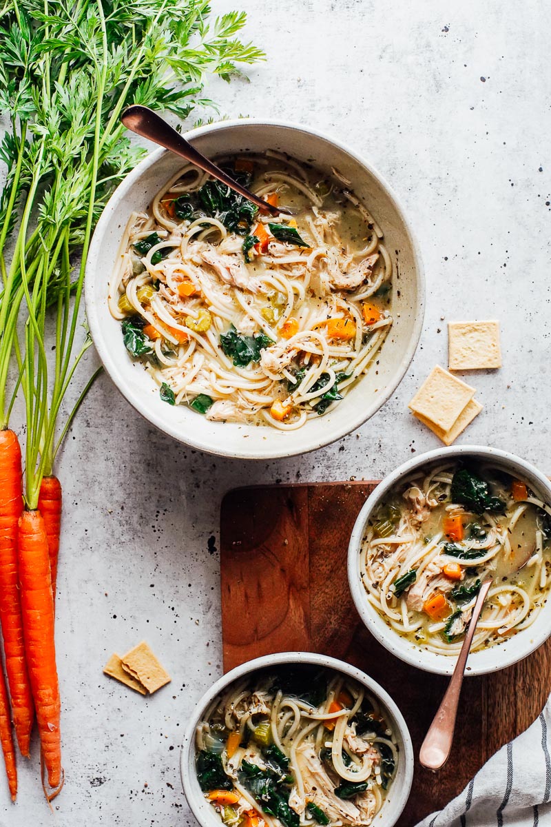 The Easiest Instant Pot Chicken Noodle Soup