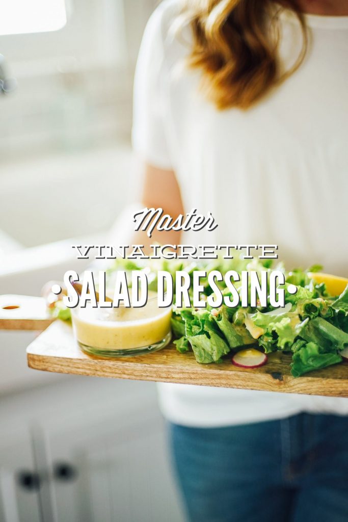 master vinaigrette salad dressing recipe