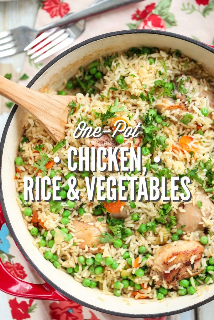One-Pot Chicken, Rice, and Vegetables
