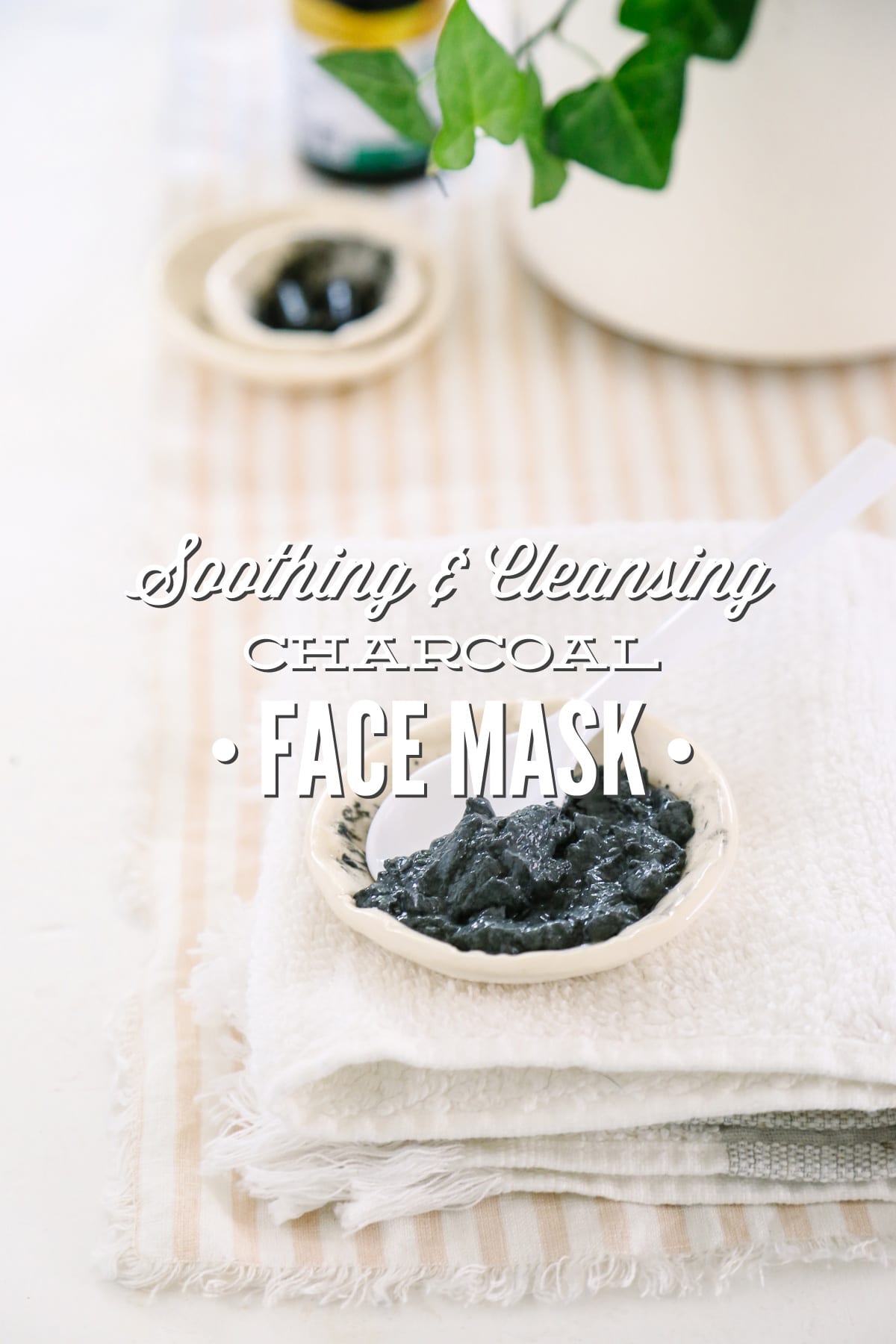Soothing and Cleansing Charcoal Face Mask
