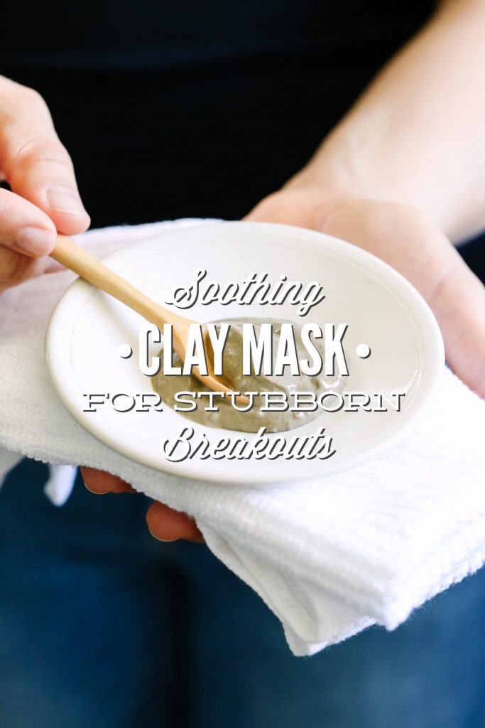 Soothing Clay Mask For Stubborn Breakouts and Scars